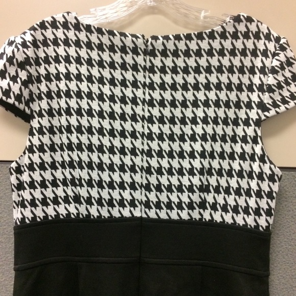 ✔️Studio One ✔️Houndstooth Bow Dress - Picture 4 of 6